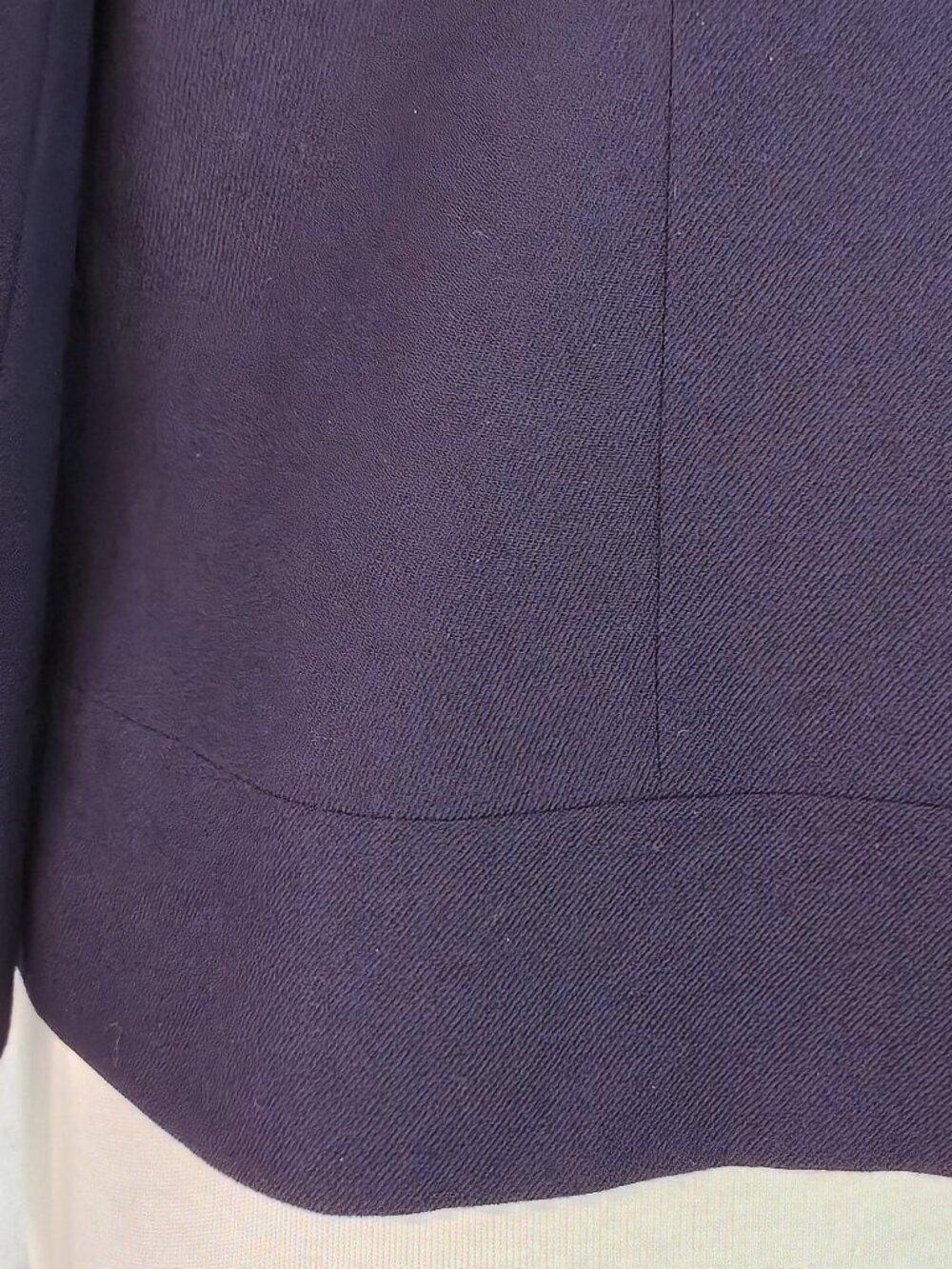 Vintage Talbots Purple 100% Wool Blazer | Made in USA | Size 14 - Picture 7 of 10